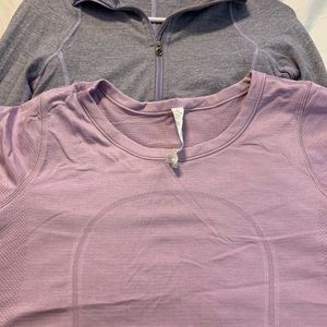 Lululemon Athletica Sport sweater and Shirt size 6